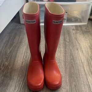 Hunter Classic Red Waterproof Boots